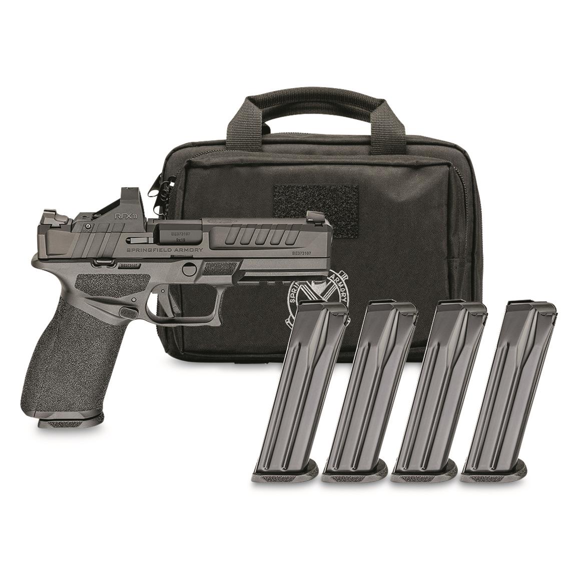 SPR Echelon 4.5F 9mm Pistol with 17/20 Round Gear Package