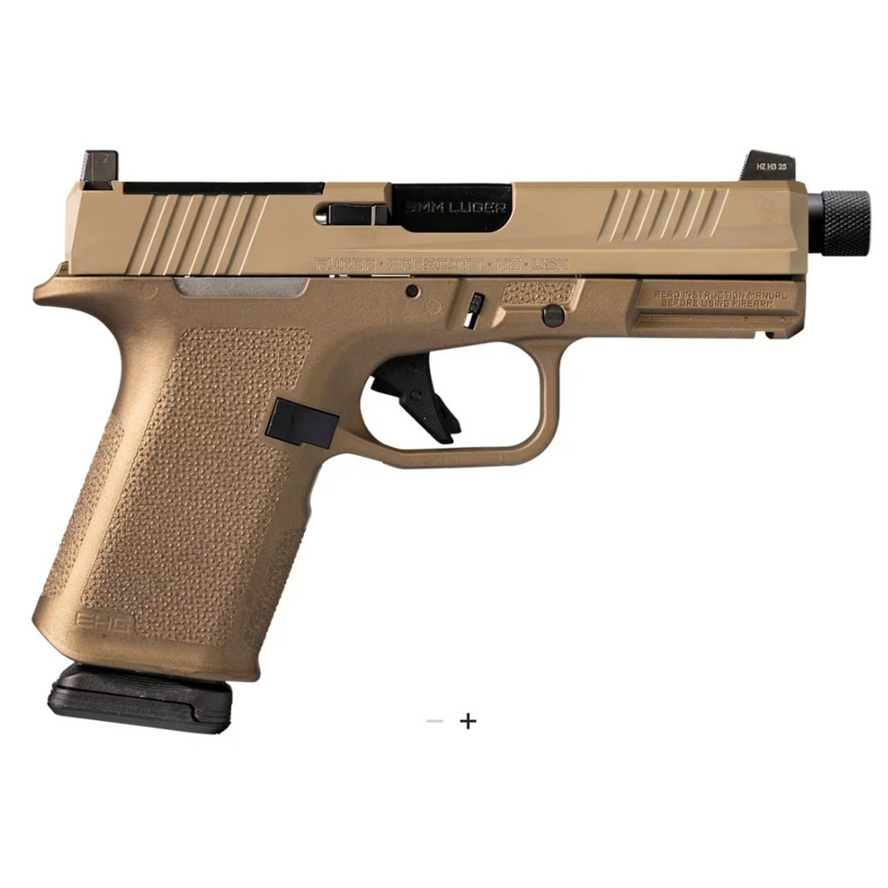 RUGER RXM 9MM LUGER 4.5" ADJ