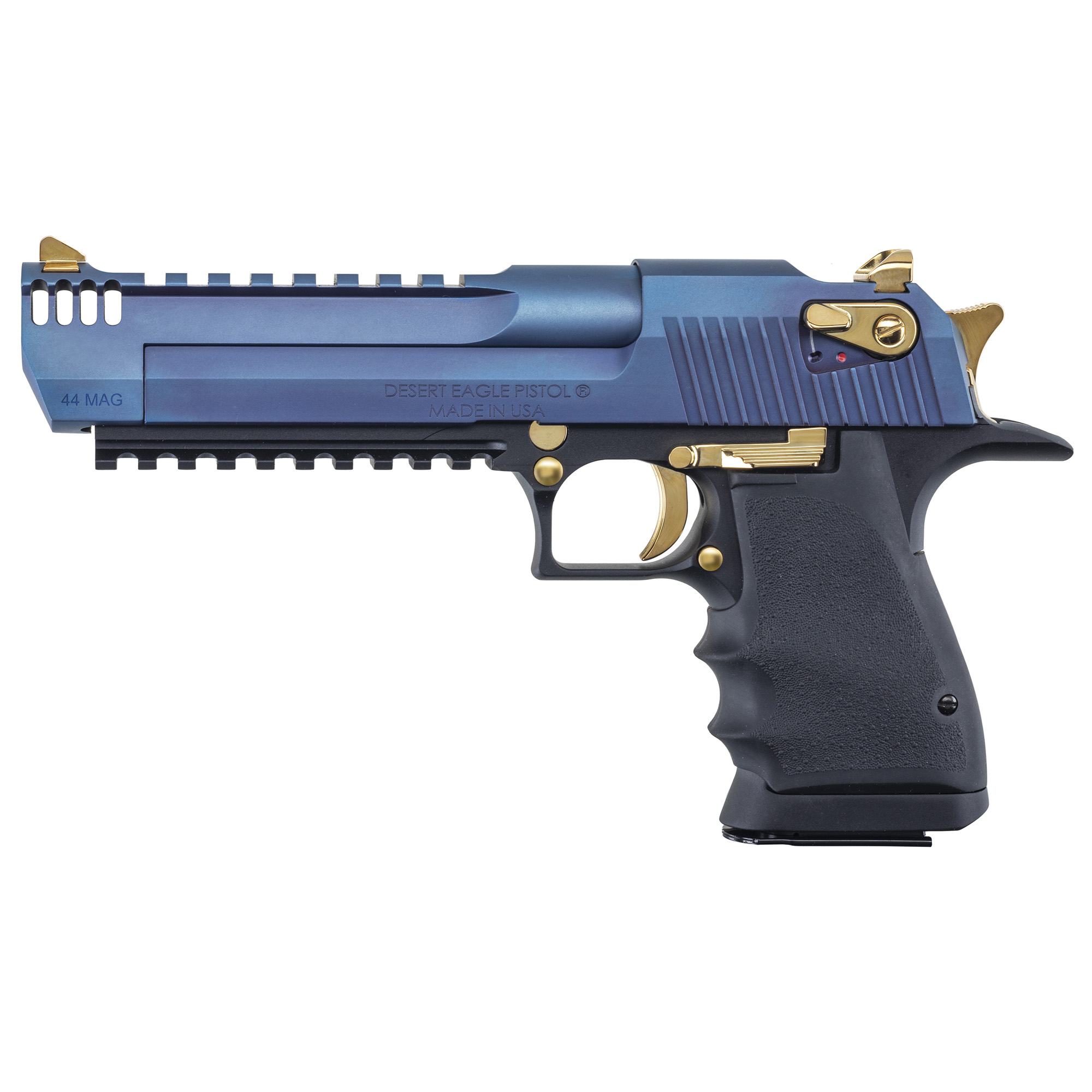 Desert Eagle L6 Series Semi-Auto Pistol .44 Magnum 6-Inch Barrel Black Carbon Blue with Picatinny Rail