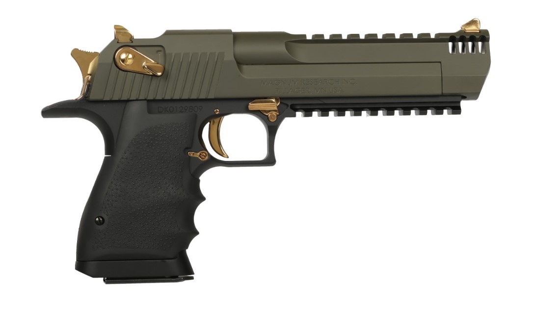 Desert Eagle MR Pistol 50 AE Black/Green 6 Inch