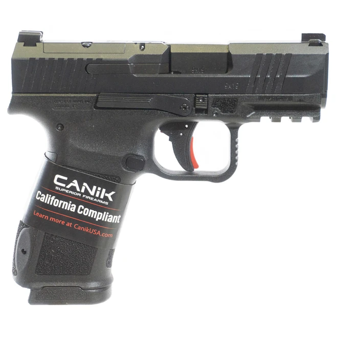 Canik METE MC9 L California Compliant 9mm Pistol 3.18-Inch Barrel Black